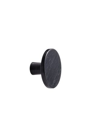Plato Brushed Matt Black Knob