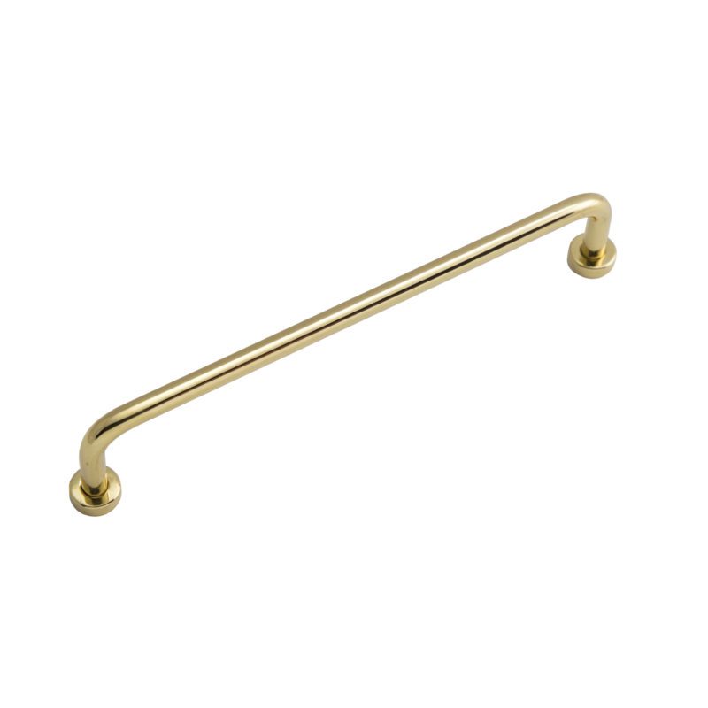 Polished Brass Pull Bar Dunvara Design