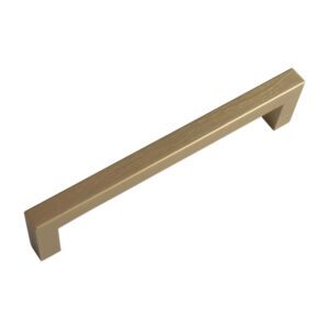 Square 10 Brushed Brass A43 Handle
