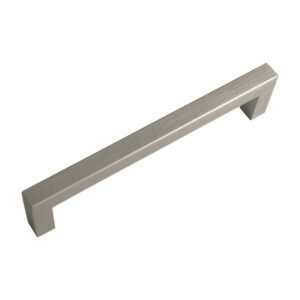 Square 10 Brushed Inox Look Pull Bar