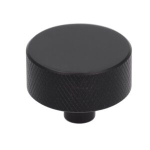 Knurled  Black Knob