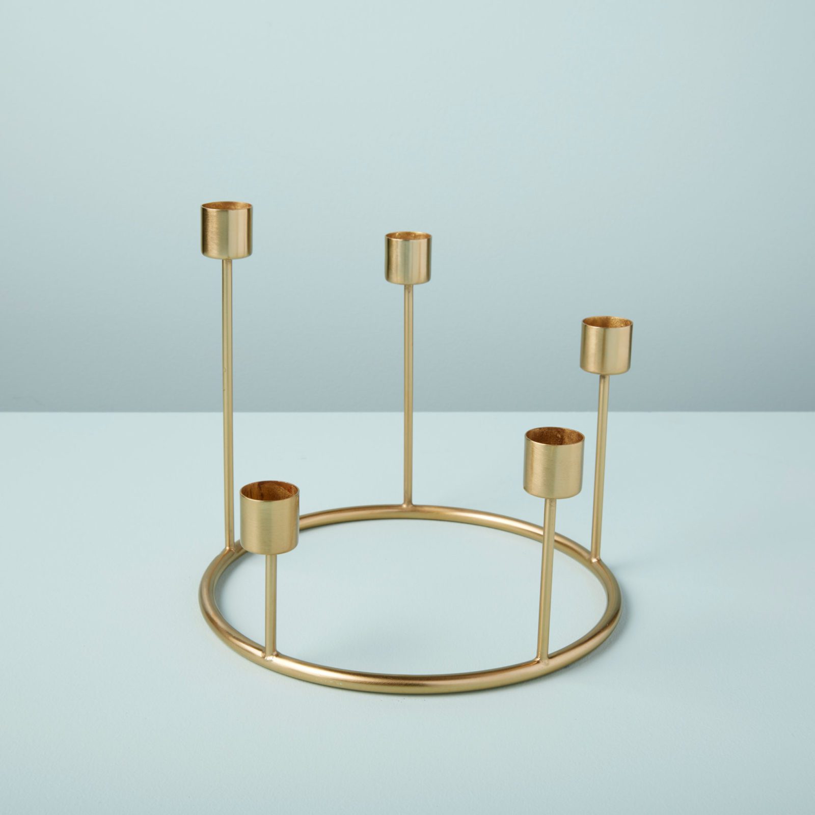 Gold Candle Holder Wreath, Small Dunvara Design