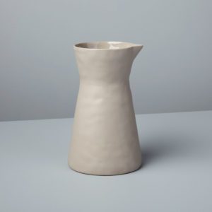 Stoneware Carafe Sterling Grey