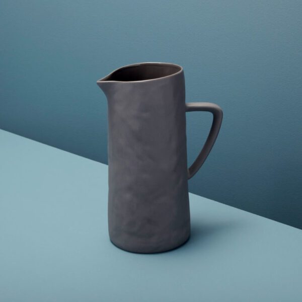 Stoneware Pitcher Slate Grey