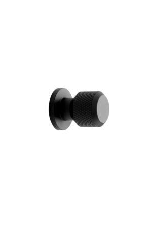 Manor Matt Black Round Knob