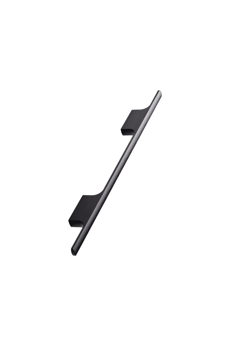 Tau Brushed Black Matt Handle