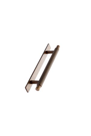Manor Antique Brass Handle with Back Plate