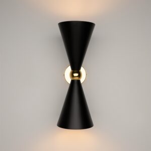 Black Vesper Wall Lamp