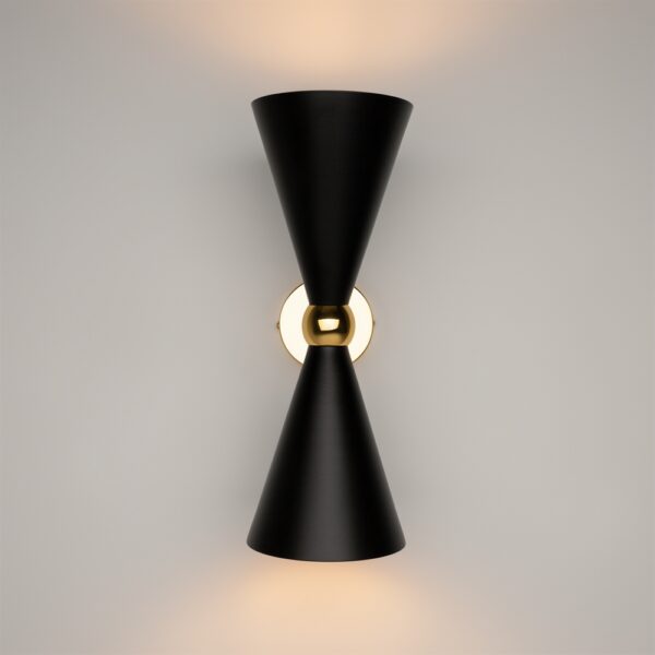 Black Vesper Wall Lamp
