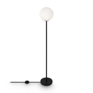 Ring Black Floor Lamp