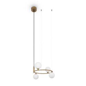 Ring 4 Bulb Pendant Lamp