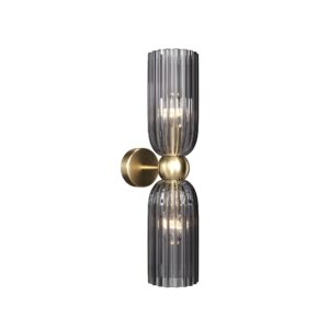 Antic 2 Bulb Grey Wall Lamp