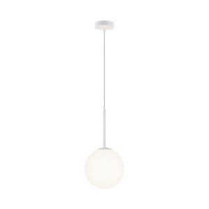 Basic Single White 200 Pendant Light