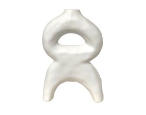 Ceramic Nomad Vase - White