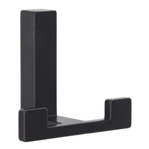 Matt Black Coat Hook #2325