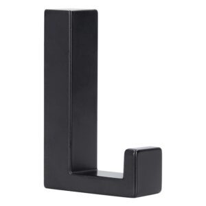 Matt Black Coat Hook #2326