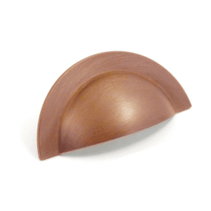 Moy Brushed Copper Round Cup