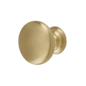 Moy Brushed Satin Brass Knob