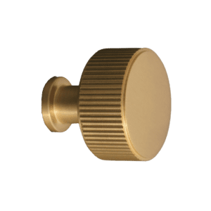 Stirling Brushed Satin Brass Knob