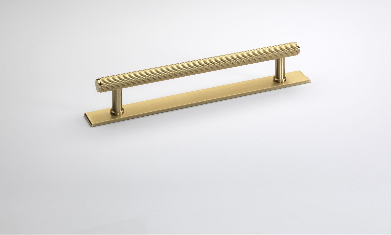 Backplates Brushed Satin Brass Handle Dunvara Design