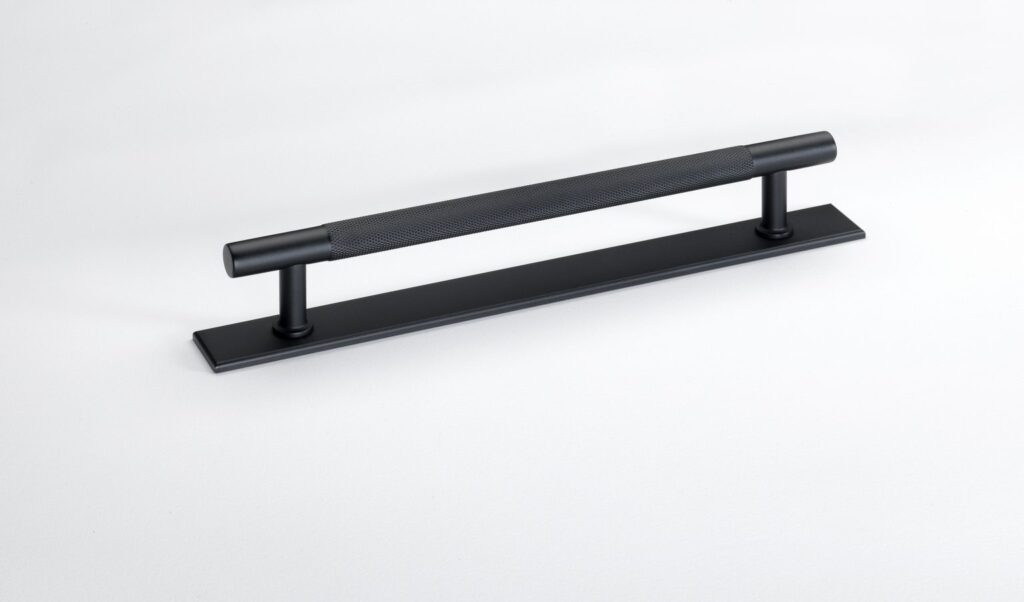 Backplates Matt Black Handle Dunvara Design