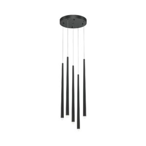 Cascade Black Pendant Light