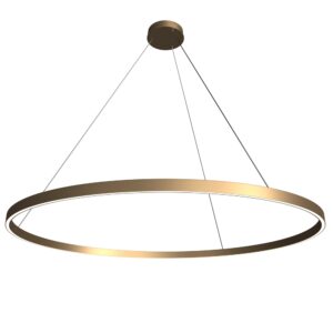 Rim Gold Pendant Light