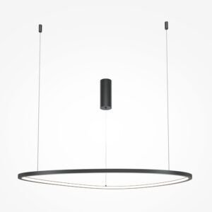 Glint Black Chandelier Large