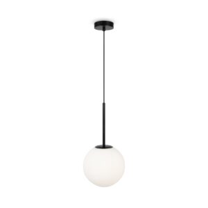 Basic Single Black 200 Pendant Light