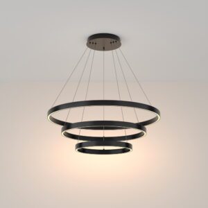 Rim Black Pendant Light