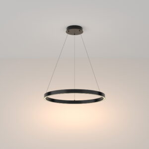 Rim Black Pendant Light Large