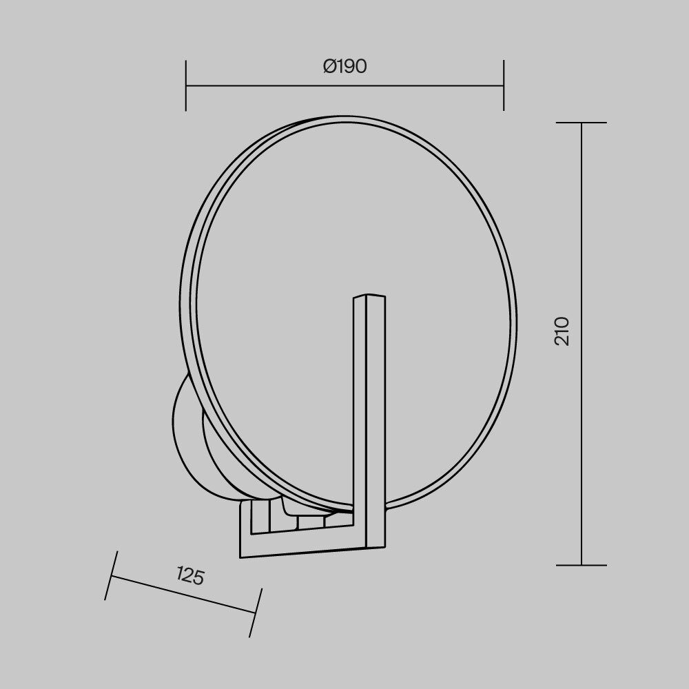 Marmo Brass Wall Lamp – Modern Wall Light by Maytoni | Dunvara Design Marmo Brass Wall Lamp – Modern Wall Light by Maytoni | Dunvara Design