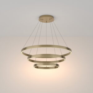 Rim Gold Chandelier Small