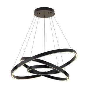 Rim Black Chandelier