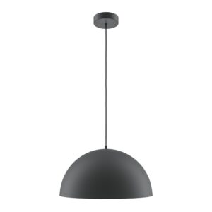 Basic Black Round Pendant Light