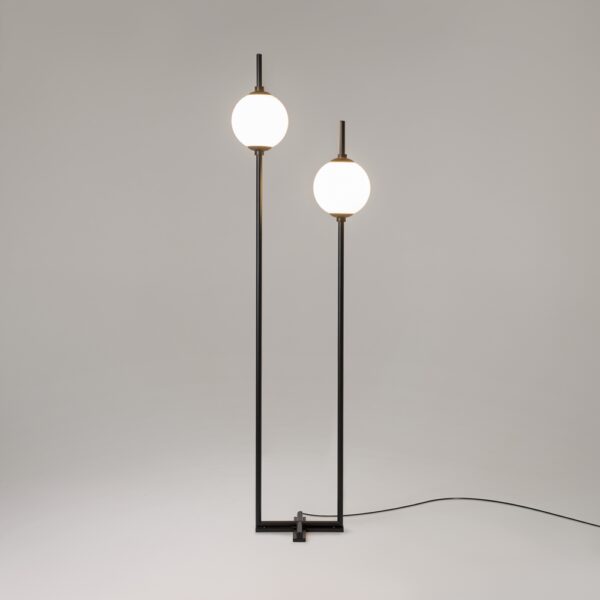 The Black Sixth Sense Floor Lamp