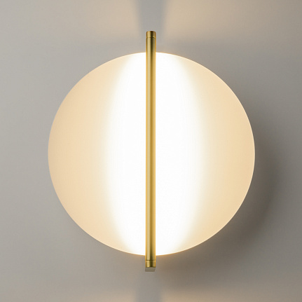 mira-gold-wall-light Mira gold wall light with elegant contemporary design and warm metallic finish.