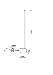 light stick wall light