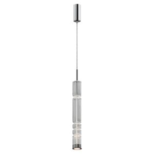 Ordo Silver Glass Pendant Light