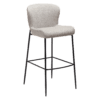 GLAM Counter Stool – Black Metal Legs