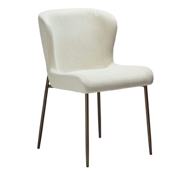 GLAM Dining Chair - Antique Brass Legs