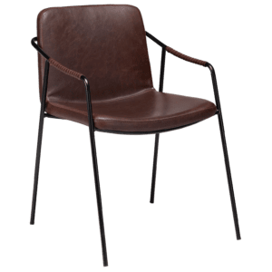 BOTO Armchair Black Metal Legs