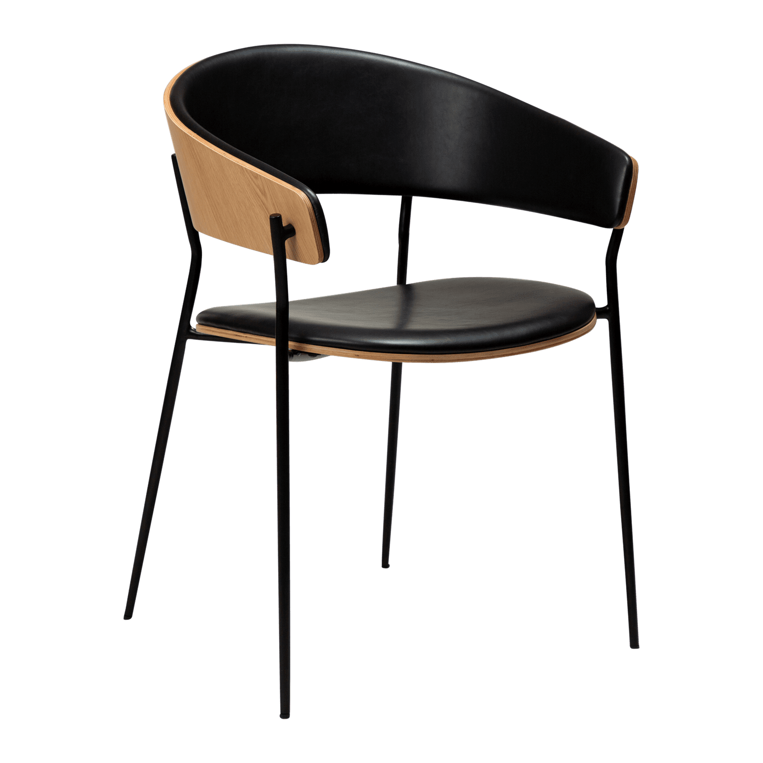 crib-armchair-vintage-black-art-leather-with-oak-veneer-black-metal-legs-100200630-01-main