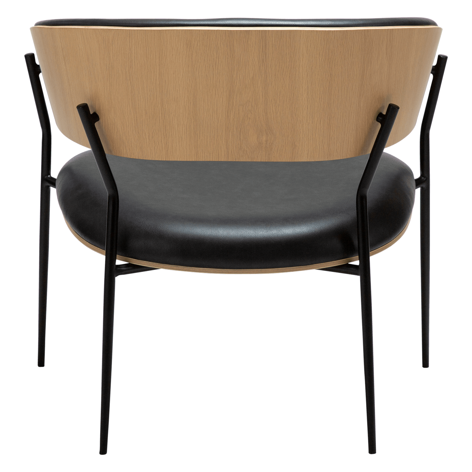 crib-lounge-chair-raven-black-faux-leather-w-whitewashed-oak-veneer-w-black-metal-legs_700200690-04-back