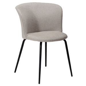 Eden Dining Chair Black Metal Legs