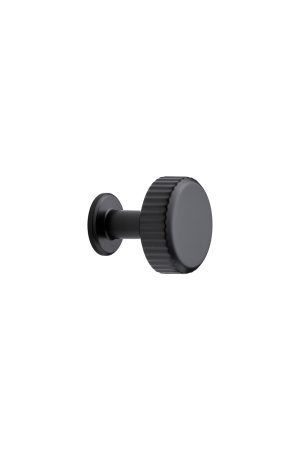 Villa Gun Metal Round Knob