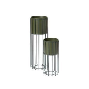 Fenja Flowerpot Leaf Green - Set of 2