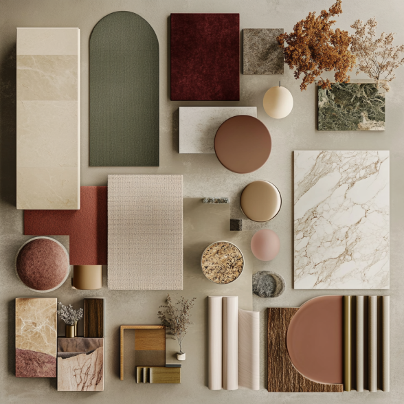 professionally designed mood board