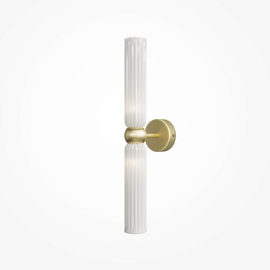 2ih145fydyireq6mw35k7lblimwy13ls Antic 2 Bulb White Slim Wall Light