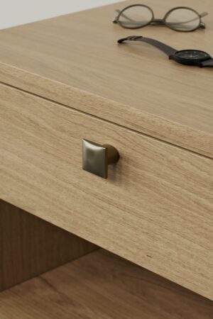 Flow Knob - Brushed Brass